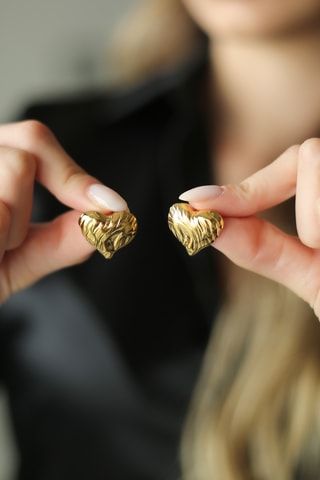 Pendientes - Chapado en oro amarillo