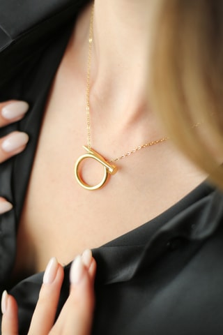 Collar - Chapado en oro amarillo