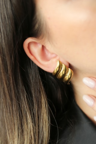 Pendientes - Chapado en oro amarillo