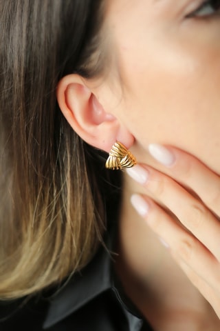 Pendientes - Chapado en oro amarillo