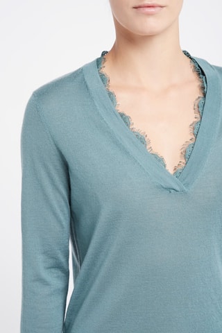 Jersey de cachemir - Verde - Emporio Armani