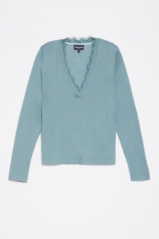 Jersey de cachemir - Verde - Emporio Armani