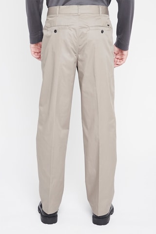 Pantalón recto - Marrón - Emporio Armani