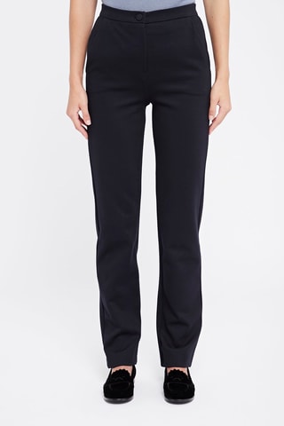 Pantalón recto - Azul marino - Emporio Armani