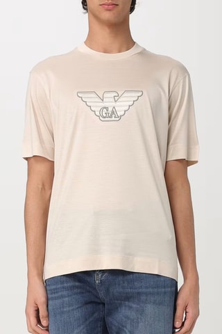 Camiseta - Crudo - Emporio Armani