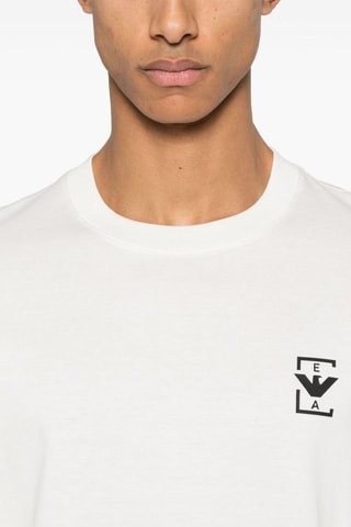 Camiseta - Blanco - Emporio Armani