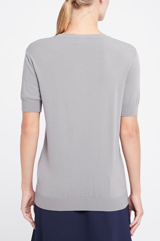 Camiseta - Gris claro jaspeado - Emporio Armani