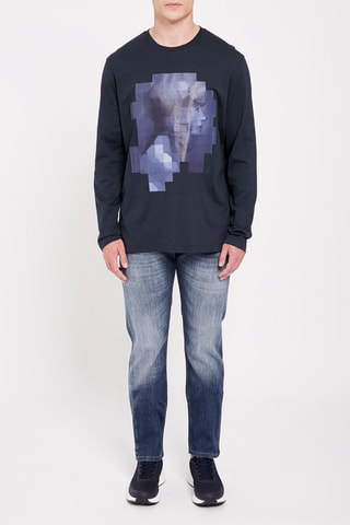 Camiseta - Azul marino - Emporio Armani