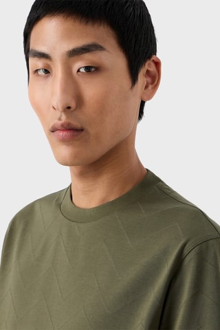 Camiseta - Caqui - Emporio Armani