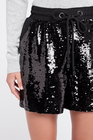 Short - Negro y plateado - Emporio Armani