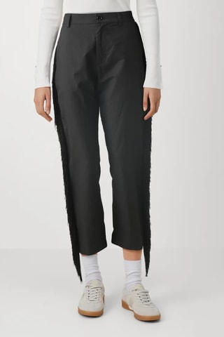 Pantalón de lino - Negro