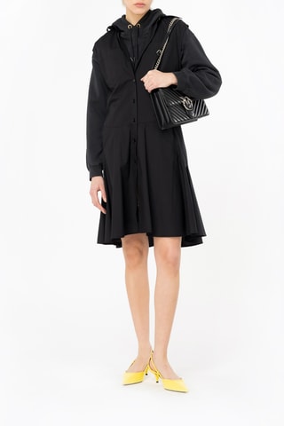 Vestido camisero - Negro