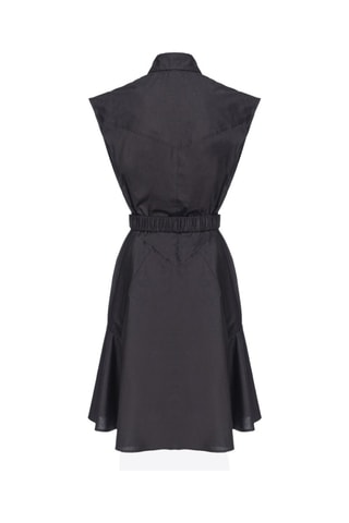 Vestido camisero - Negro