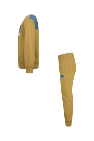 Sweat et pantalon - Blanc, beige et gris