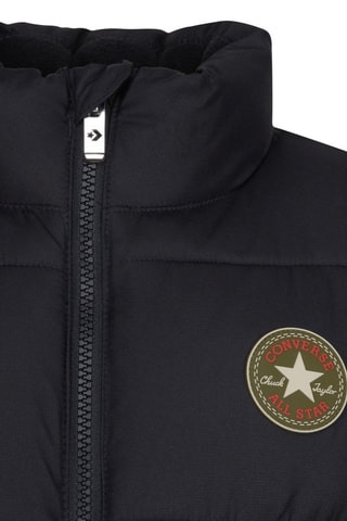 Doudoune sans manches - Noir et orange