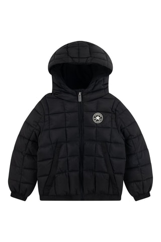 Doudoune à capuche - Noir