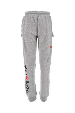 Joggingbroek - Rood en grijs