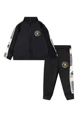 Survêtement - Blanc, noir, vert et jaune