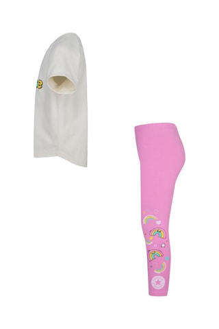 Ensemble - Beige et rose