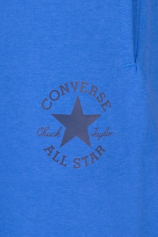 Pantalon en coton biologique - Noir et bleu