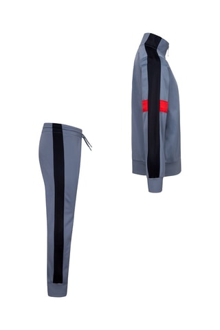 Survêtement et rouge - Gris