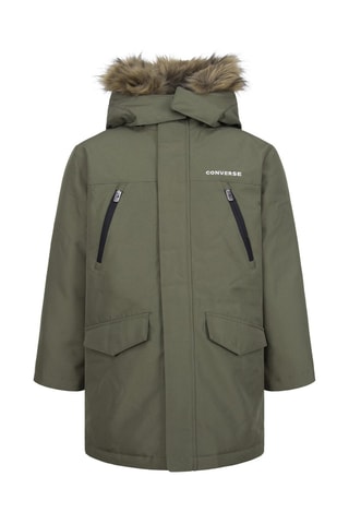 Doudoune à capuche - Vert