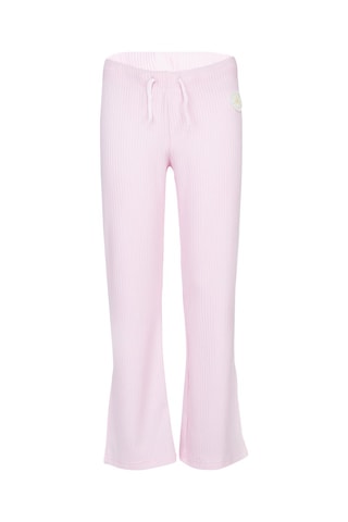 Pantalon - Blanc, rose et marron