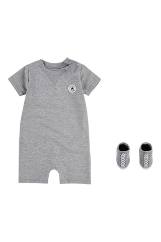 Barboteuse et chaussettes - Gris