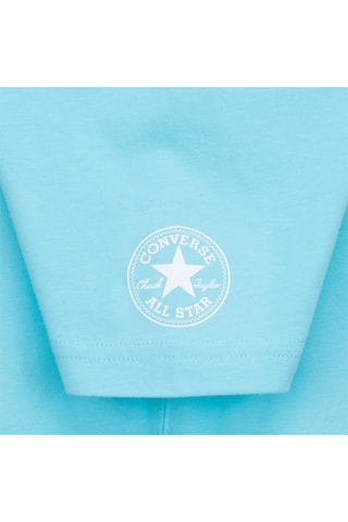 Tshirt en coton biologique - Blanc, bleu et rose