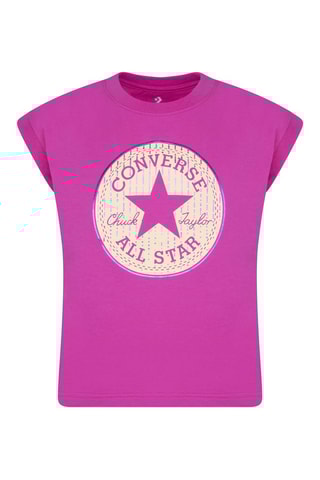 T-shirt - Rose et beige