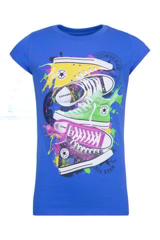 Tshirt - Vert, jaune, bleu et rose