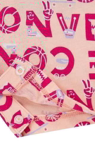 2 barboteuses - Blanc et rose