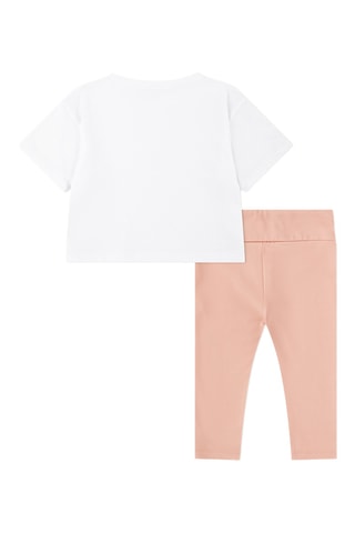 T-shirt et legging - Rose