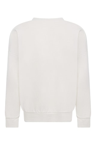 Sweat - Blanc et orange