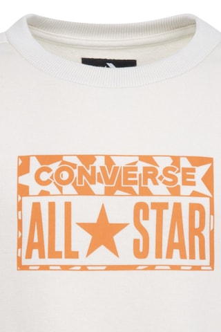 Sweat - Blanc et orange