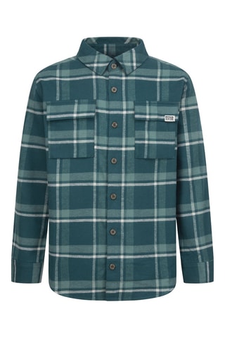 Chemise à carreaux - Vert