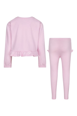 T-shirt - Blanc, violet et rose