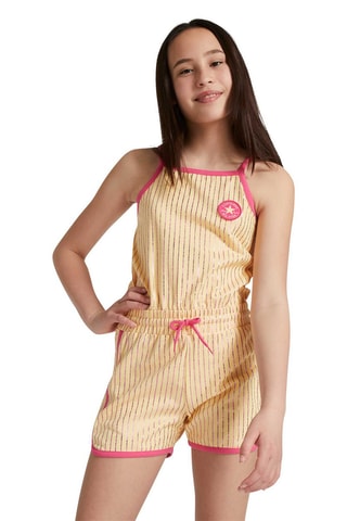 Combishort - Jaune et rose