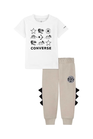 Tshirt et jogging - Blanc et noir