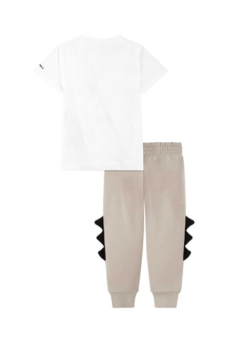 Tshirt et jogging - Blanc et noir