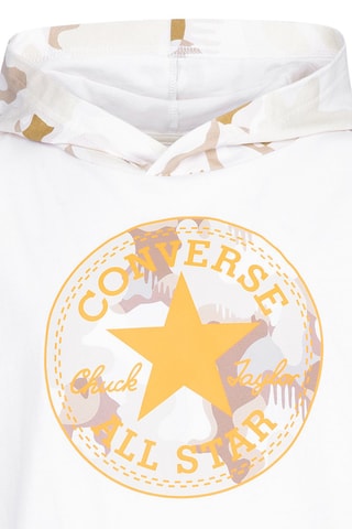 Tshirt à capuche - Blanc