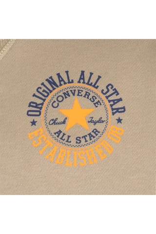 Sweat - Beige, bleu et gris