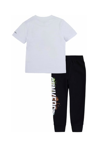 Tshirt et jogging - Blanc et noir