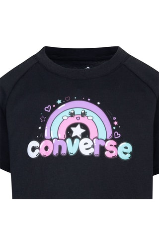 Ensemble - Noir, violet et rose