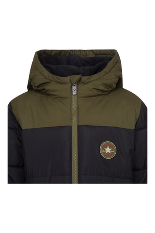 Doudoune à capuche - Noir