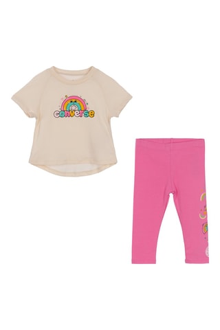 Ensemble - Beige et rose