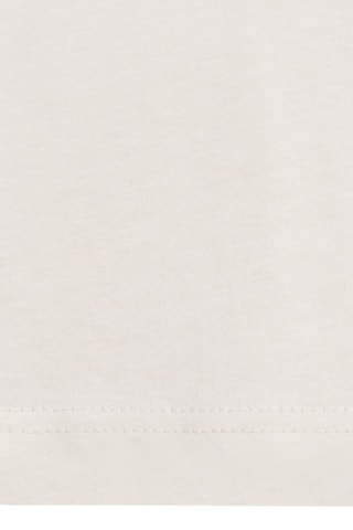 T-shirt en coton biologique - Beige et bleu