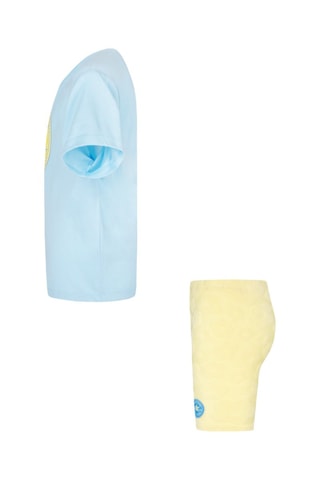 Tshirt et short - Bleu et jaune