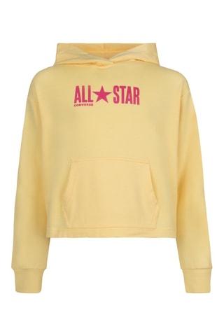 Sweat à capuche - Jaune