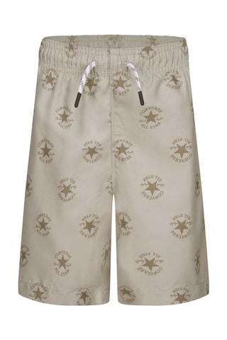 Short de bain - Gris et vert